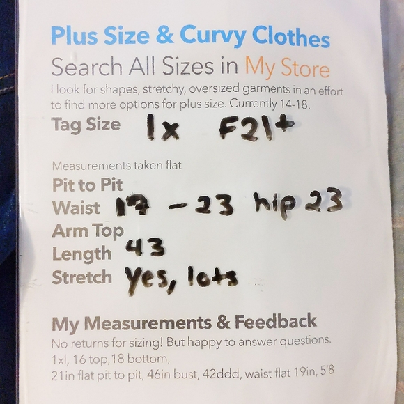 Forever 21 Plus Size Bootcut Stretch Jeans - Picture 5 of 5